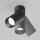 Flexibler Deckenspot Aluminium Schwarz GU10 B:5,4 cm
