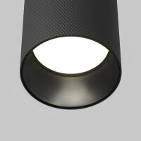 Deckenstrahler Aluminium Schwarz B:5,4 cm GU10 Aufbau