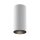 Deckenstrahler Aluminium Weiß Ø5,4 cm GU10 Aufbau