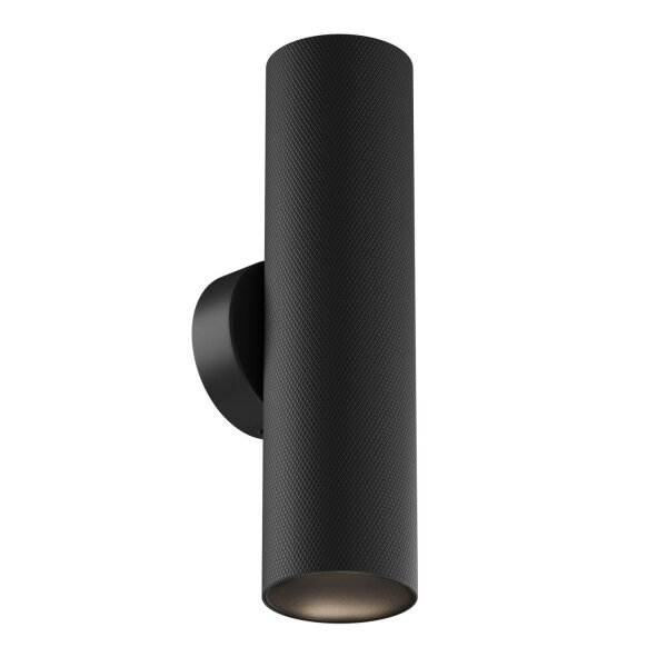 Wandstrahler Up Down Schwarz H:20 cm GU10 2-flammig