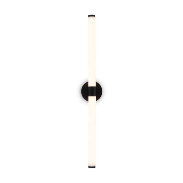 LED Wandlampe Aluminium Schwarz H:63 cm 1400 lm 3000 K