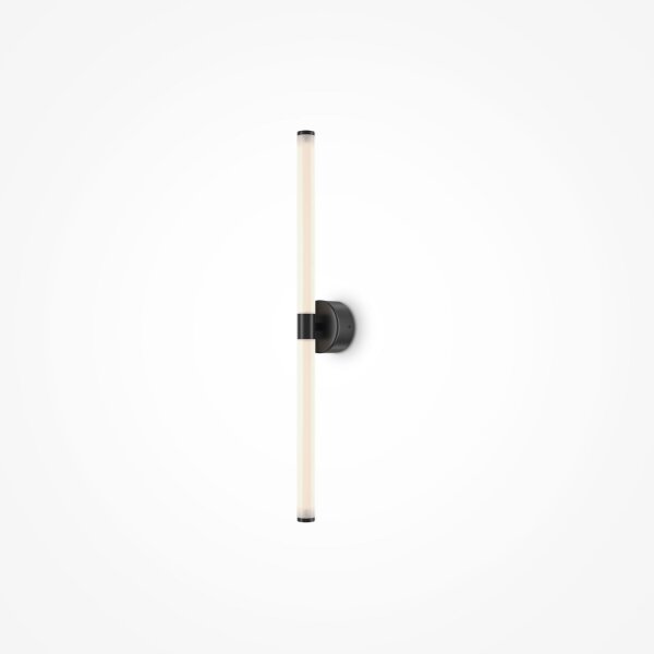 LED Wandlampe Aluminium Schwarz H:63 cm 1400 lm 3000 K