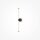 LED Wandlampe Aluminium Schwarz H:63 cm 1400 lm 3000 K