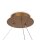 Pendelleuchte Glas Metall L:81 cm G9 6-flammig blendarm