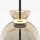 LED Pendelleuchte Glas Cognac Ø25 cm 3000 K Up Down