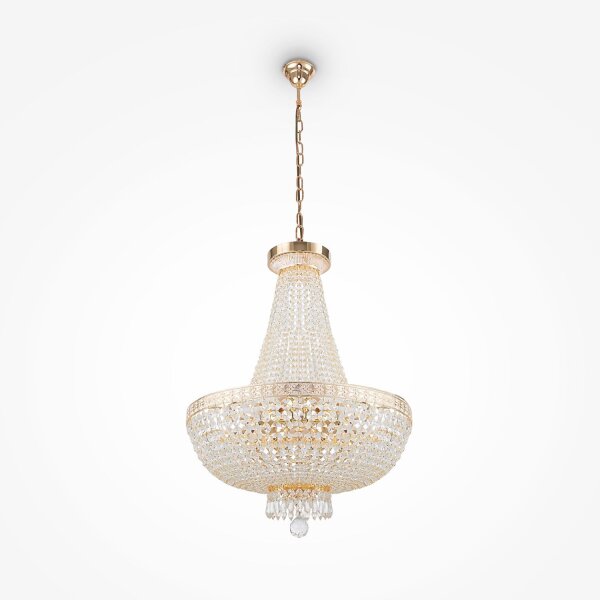 Kronleuchter Klassisch in Gold Ø50 cm E14 8-flammig