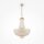 Kronleuchter Klassisch in Gold Ø50 cm E14 8-flammig