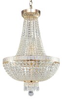 Kronleuchter Klassisch in Gold Ø40 cm E14 6-flammig