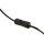 Elegante Tischlampe Stoff Metall Weiß Messing E27 39 cm