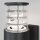 Wandlampe Outdoor Aluminium Schwarz IP54 H:20 cm E27