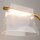 LED Tischleuchte Glas Metall 48,5 cm 8 W 850 lm 3000 K
