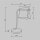 LED Tischleuchte Glas Metall 48,5 cm 8 W 850 lm 3000 K