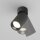 Deckenspot flexibel Aluminium Schwarz L:10 cm GU10