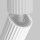 Deckenspot flexibel Aluminium Weiß L:10 cm GU10