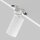 Einbauleuchte verstellbar Aluminium Weiß B:6 cm GU10