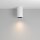 Deckenstrahler Aluminium Weiß Ø5,6 cm rund GU10 Rillen