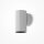 Moderne Wandlampe Aluminium Weiß T:7 cm GU10 Downlight