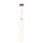 LED Pendelleuchte Glas Metall Gold Ø14,7 cm 35 W 3000 K