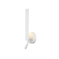 LED Wandlampe Weiß H:51,6 cm 700 lm 3000 K Schalter...