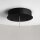LED Pendelleuchte Schwarz dimmbar L:60 cm 3000-4000 K