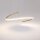 LED Hängelampe in Messing dimmbar L:60 cm 2600-3500 K