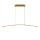LED Pendelleuchte dimmbar in Messing 98 cm 2600-3500 K