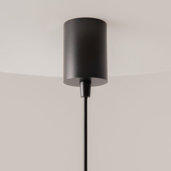 Moderne Pendelleuchte Glas Aluminium Ø8 cm rund GU10