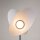 LED Stehlampe dimmbar 157,8 cm 3000 K flexibel in Weiß