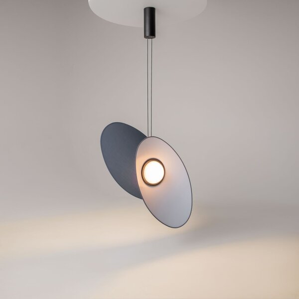 LED Hängelampe Blau verstellbar L:52 cm 3000 K 350 lm