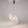 LED Hängelampe Weiß verstellbar L:52 cm 3000 K 500 lm