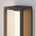 LED Außenleuchte Schwarz IP54 H:35,5 cm 3000 K Outdoor