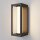 LED Außenleuchte Schwarz IP54 H:35,5 cm 3000 K Outdoor