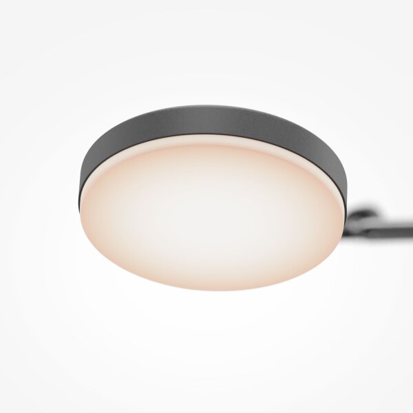 Verstellbare LED Deckenlampe Schwarz L:112,5 cm 3000 K