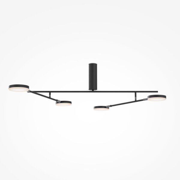 Flexible LED Deckenlampe Schwarz L:115,1 cm 26 W 3000 K