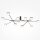 Flexible LED Deckenlampe Schwarz L:115,1 cm 26 W 3000 K