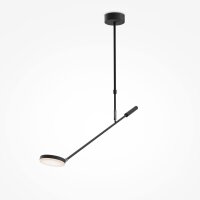 Verstellbare LED Deckenlampe Schwarz L:88,4 cm 3000 K