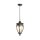 Pendelleuchte Glas Aluminium Bronze Antik IP44 27