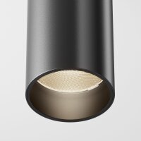 LED Aufbauspot Aluminium Schwarz Ø5,2 cm 3000 K 12 W