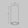 LED Aufbauspot Aluminium Schwarz Ø5,2 cm 3000 K 12 W