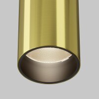 LED Aufbauspot Aluminium in Messing Ø5,2 cm 3000 K...
