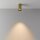 LED Aufbauspot Aluminium in Messing Ø5,2 cm 3000 K 12 W