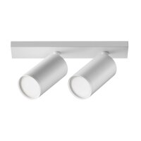 Deckenspot flexibel Weiß 34,4 cm GU10 2-flammig