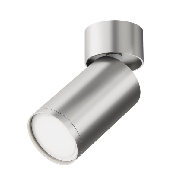 Deckenstrahler Aluminium Silber flexibel GU10 B:5,2 cm