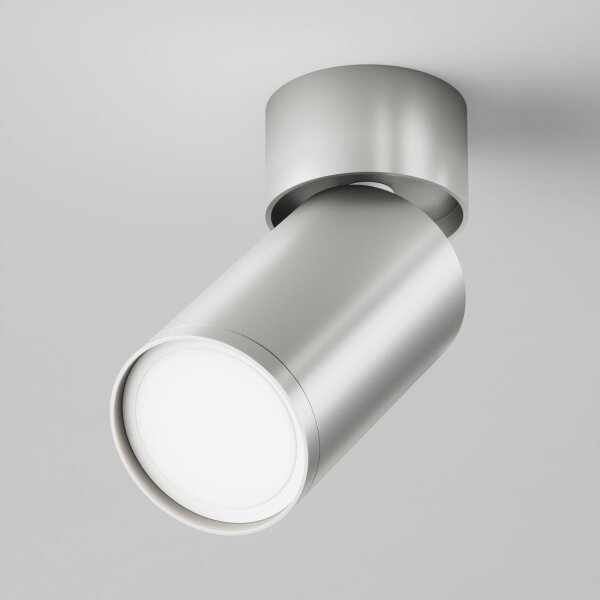 Deckenstrahler Aluminium Silber flexibel GU10 B:5,2 cm