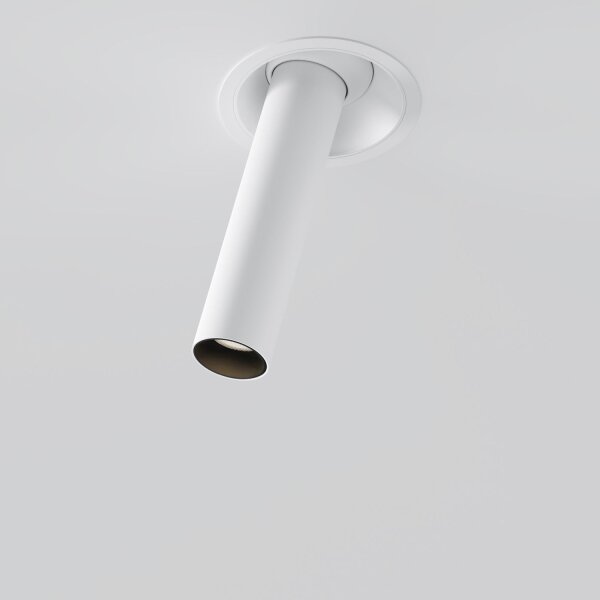 LED Einbauleuchte flexibel Weiß Ø3 cm 3000 K 460 lm