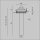LED Einbauspot flexibel Schwarz H:21 cm 3000 K 460 lm