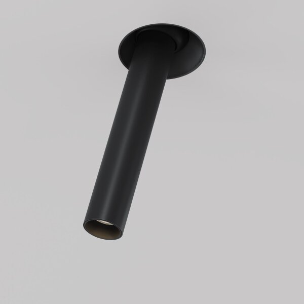 LED Einbauleuchte flexibel Schwarz H:31 cm 3000 K 7 W