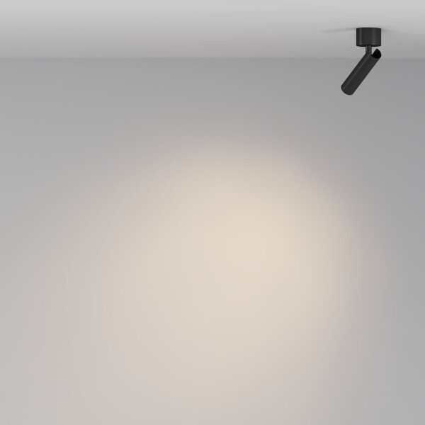 LED Deckenstrahler flexibel Schwarz L:3 cm 6 W 3000 K