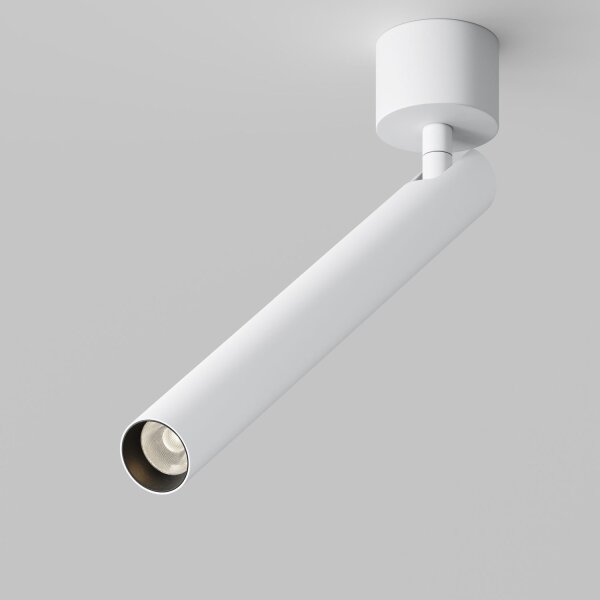 LED Deckenstrahler flexibel Weiß H:34 cm 290 lm 3000 K