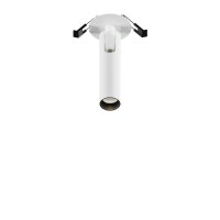 LED Einbauleuchte Aluminium Weiß Ø3 cm rund...